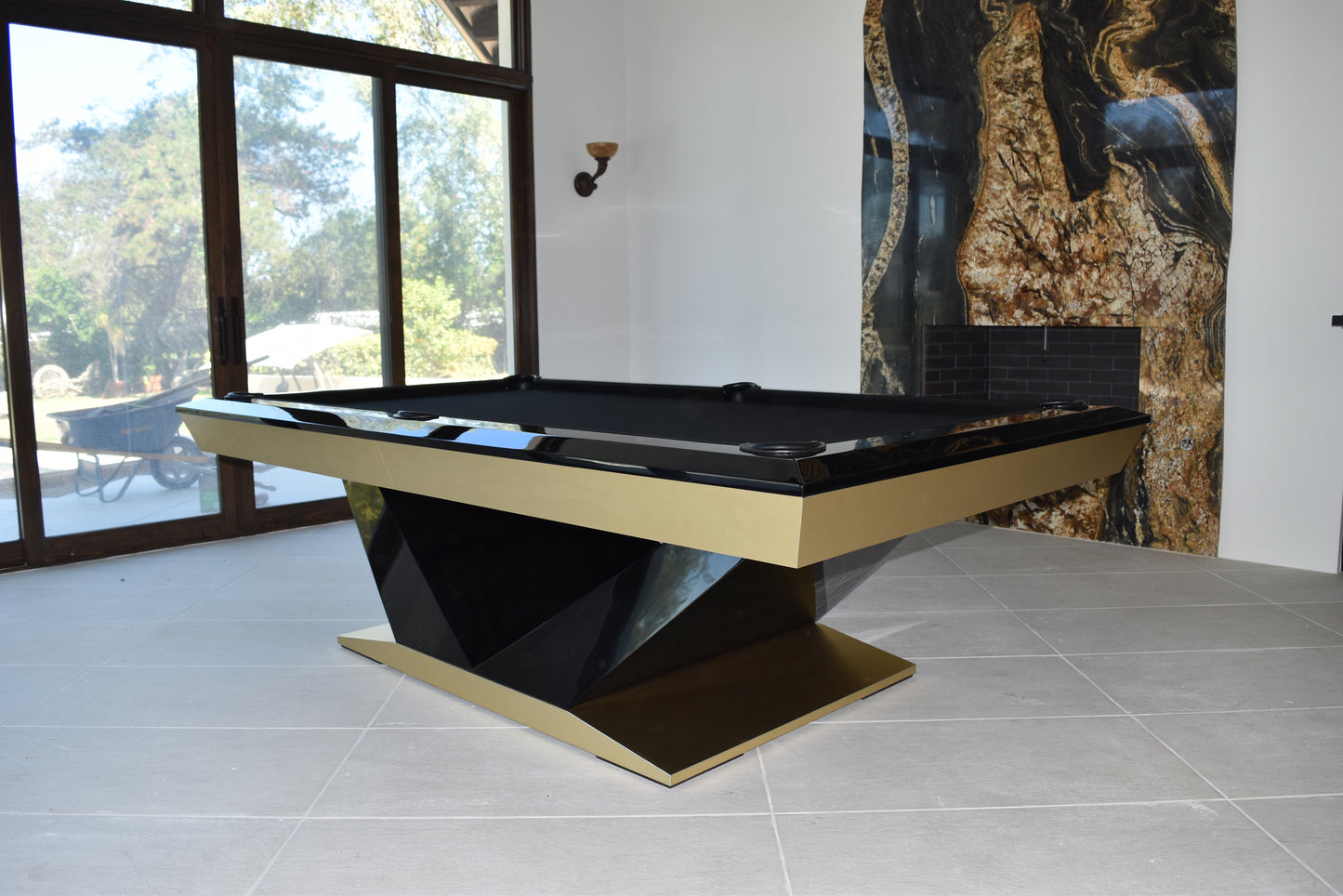 President Pool Table Angle Rails