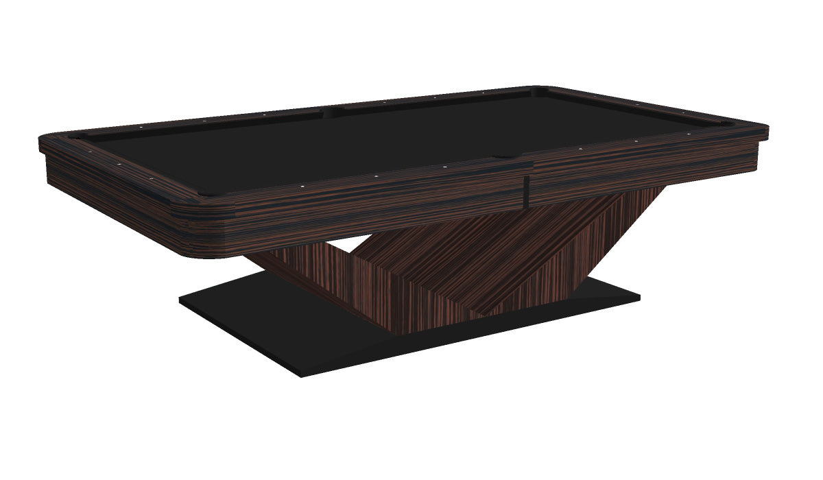 President Pool Table Round Rails