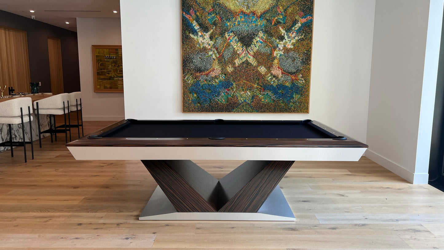 President Pool Table Angle Rails