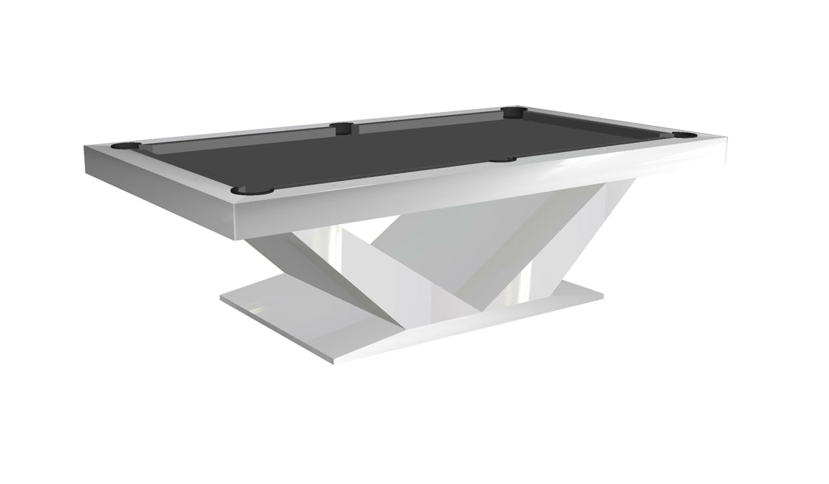 President Pool Table Square Rails