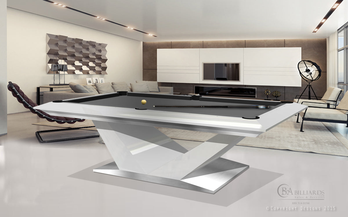 President Pool Table Angle Rails