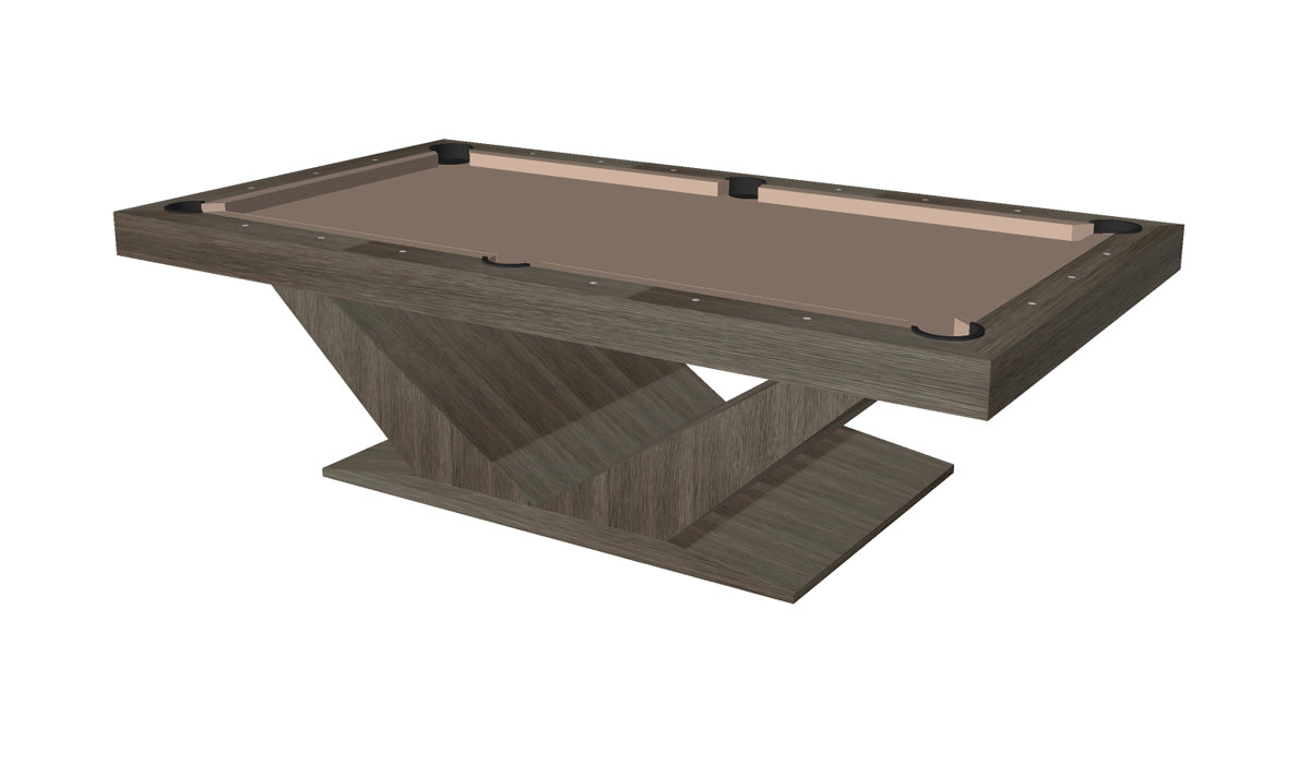 President Pool Table Square Rails