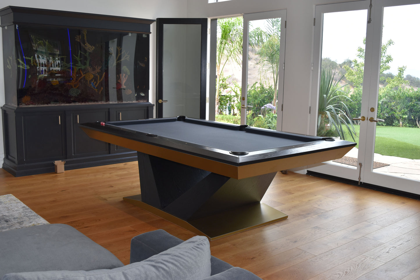 President Pool Table Angle Rails