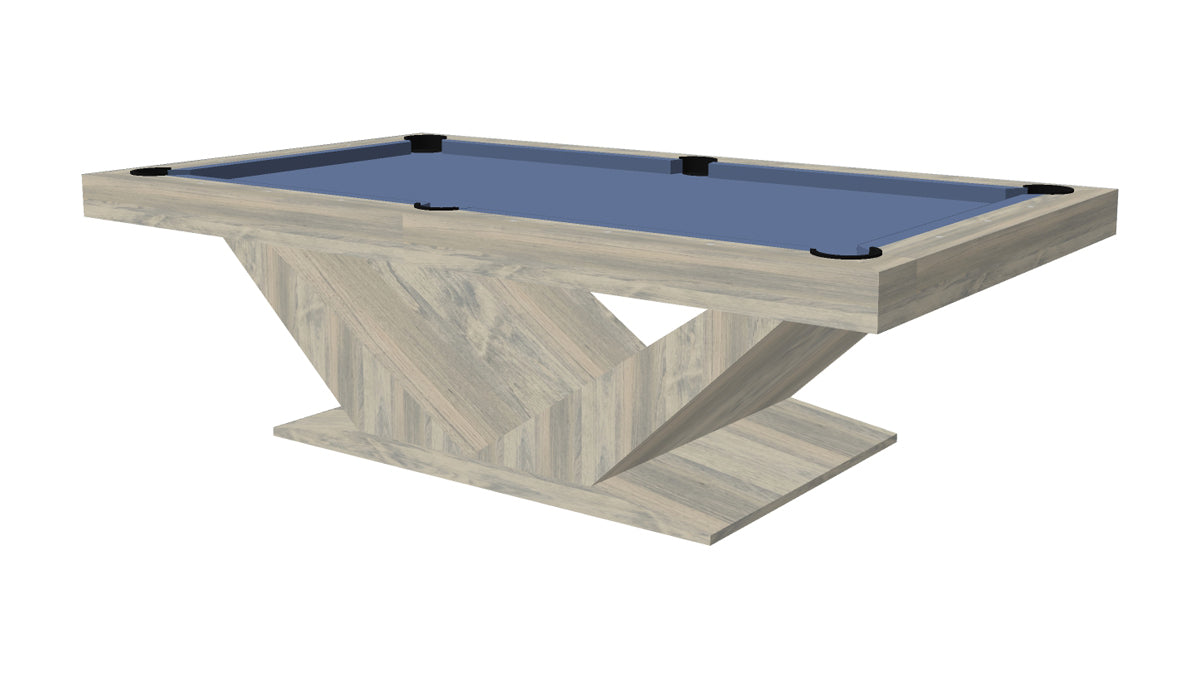 President Pool Table Square Rails