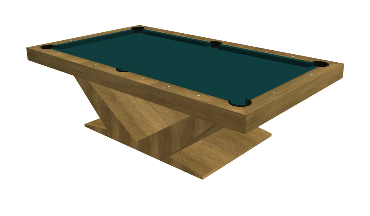 President Pool Table Square Rails