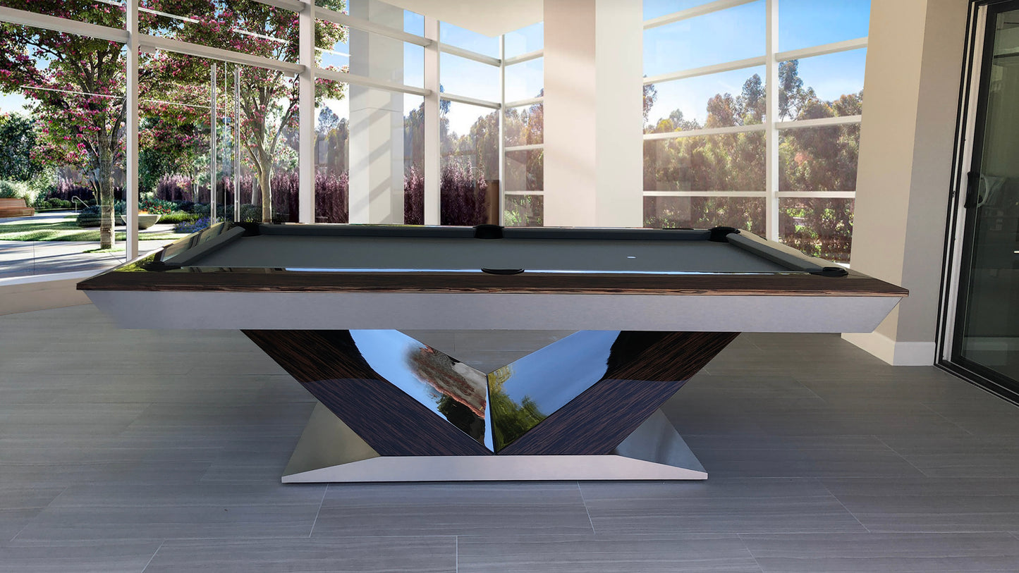 President Pool Table Angle Rails