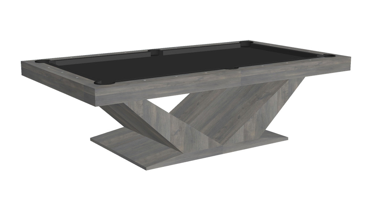 President Pool Table Square Rails