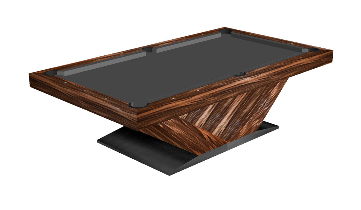 President Pool Table Square Rails