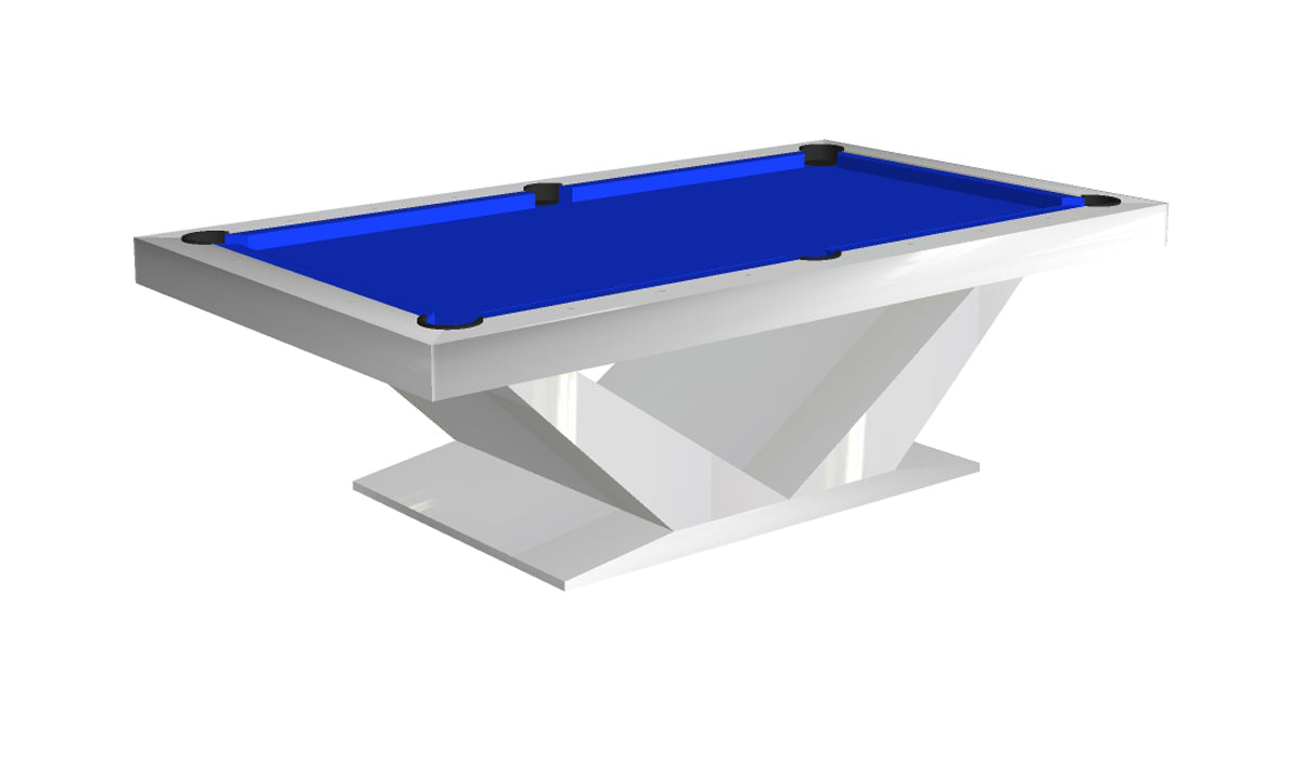President Pool Table Square Rails