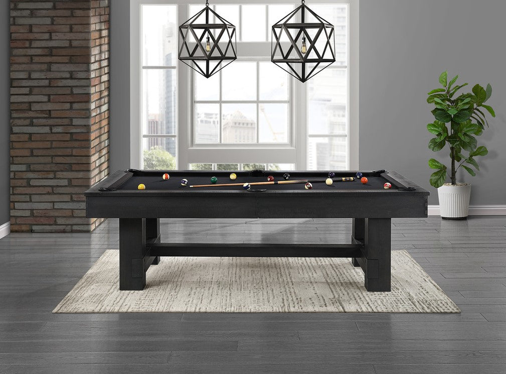 Reno Pool Table Black