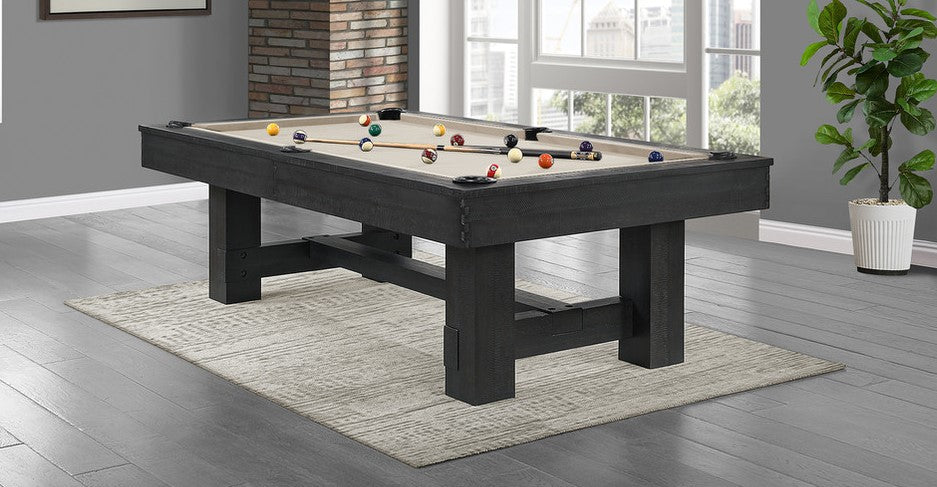 Reno Pool Table Black