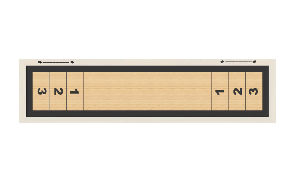 Oval Shuffleboard Table