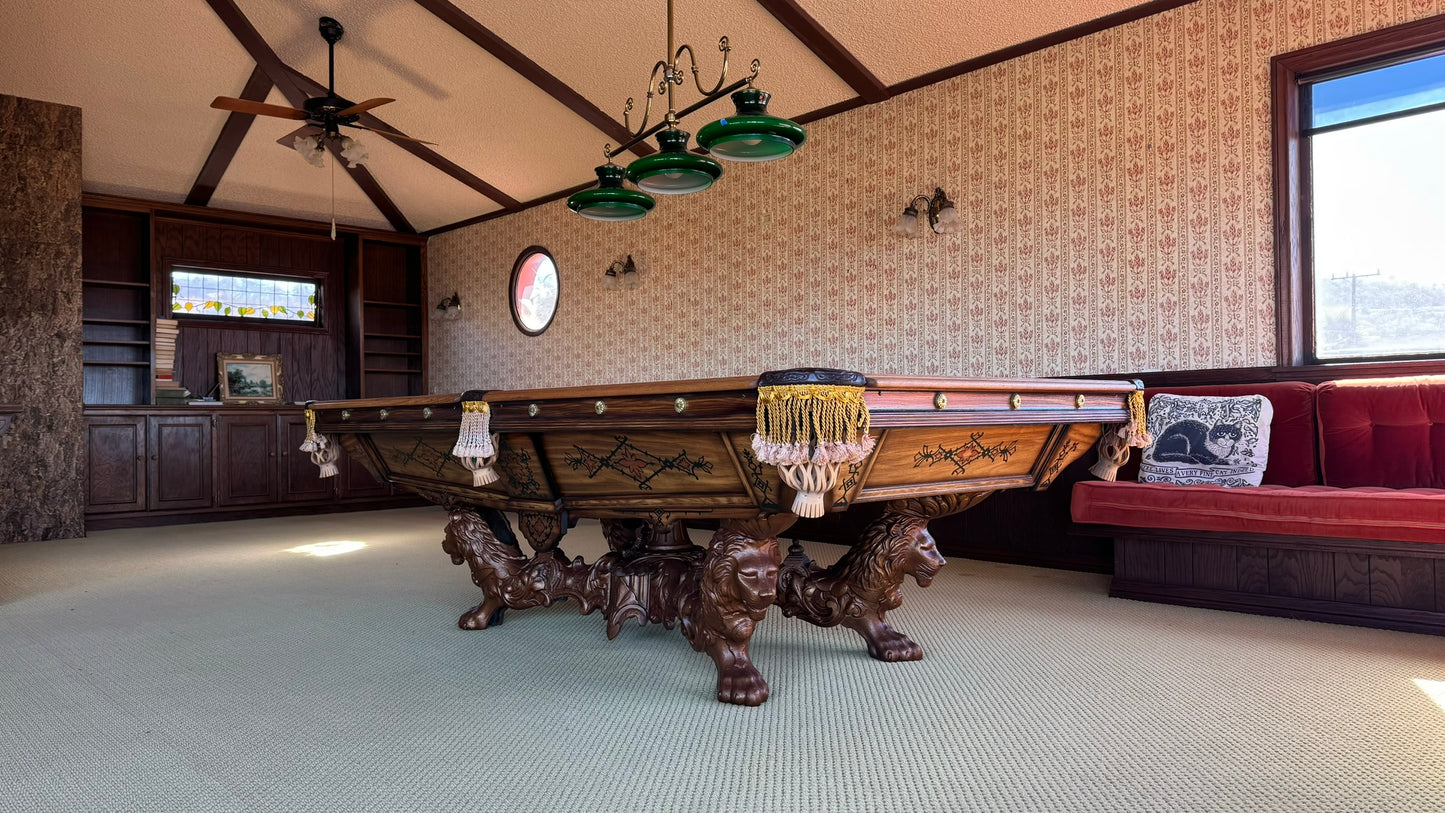 Victorian Pool Table