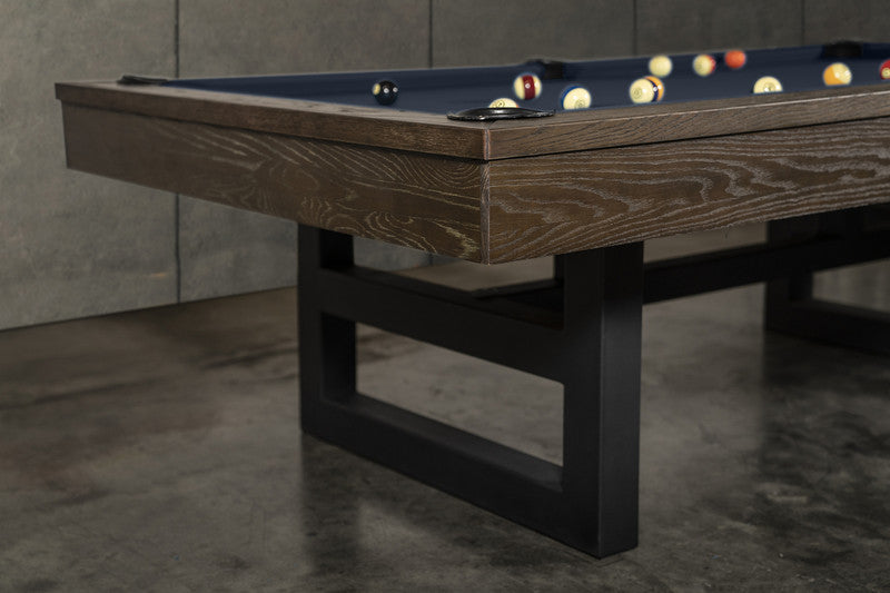 Westwood Pool Table Brown Wash