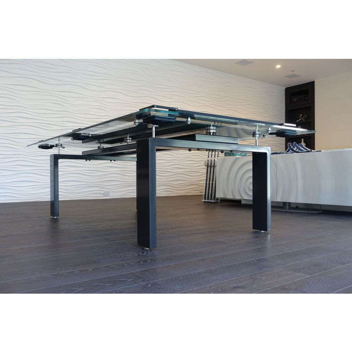 P 2 Glass Pool Table