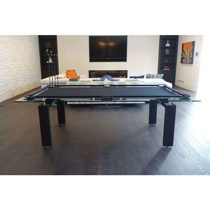 P 2 Glass Pool Table