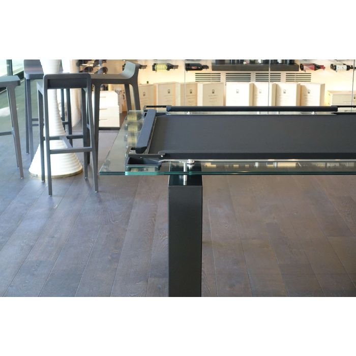 P 2 Glass Pool Table