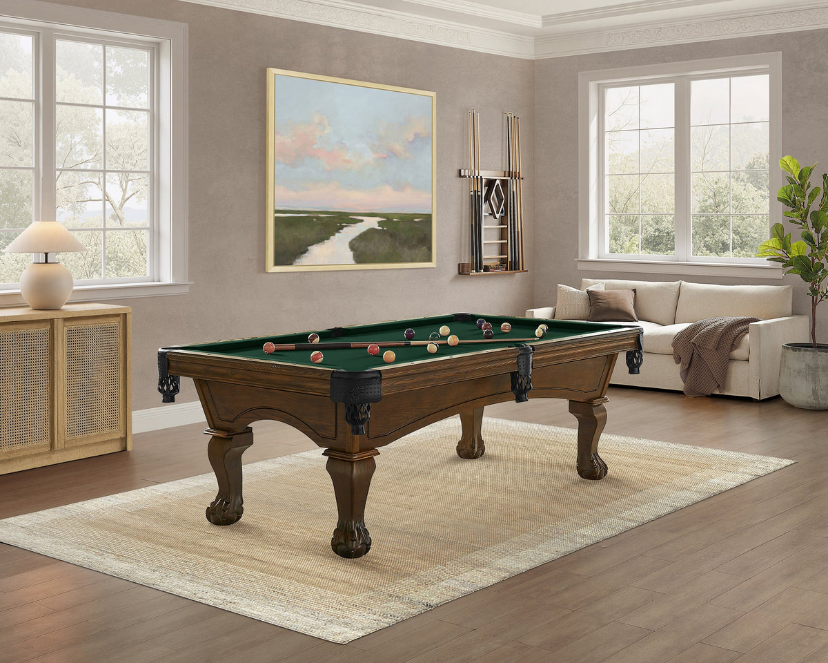 Imperial Hayden 8 ft Pool Table in Russet with Ball & Claw Legs - product photo 3
