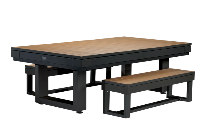 Lanai Out Door Pool Table Obsidian Black
