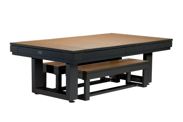 Lanai Out Door Pool Table Obsidian Black