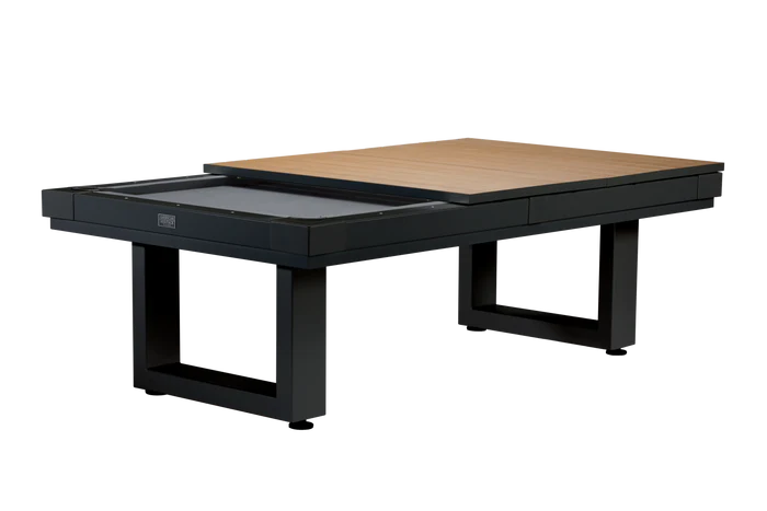 Lanai Out Door Pool Table Obsidian Black