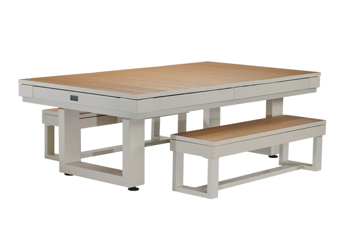 Lanai Out Door Pool Table Oyster Grey
