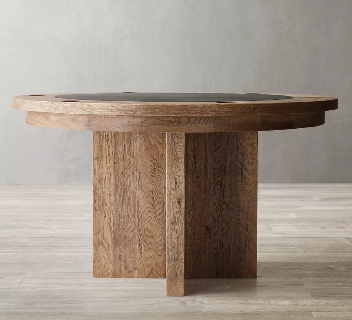 8ft Parsons Pool Table Dry Oak in stock Delivery in 1 to 3 Days