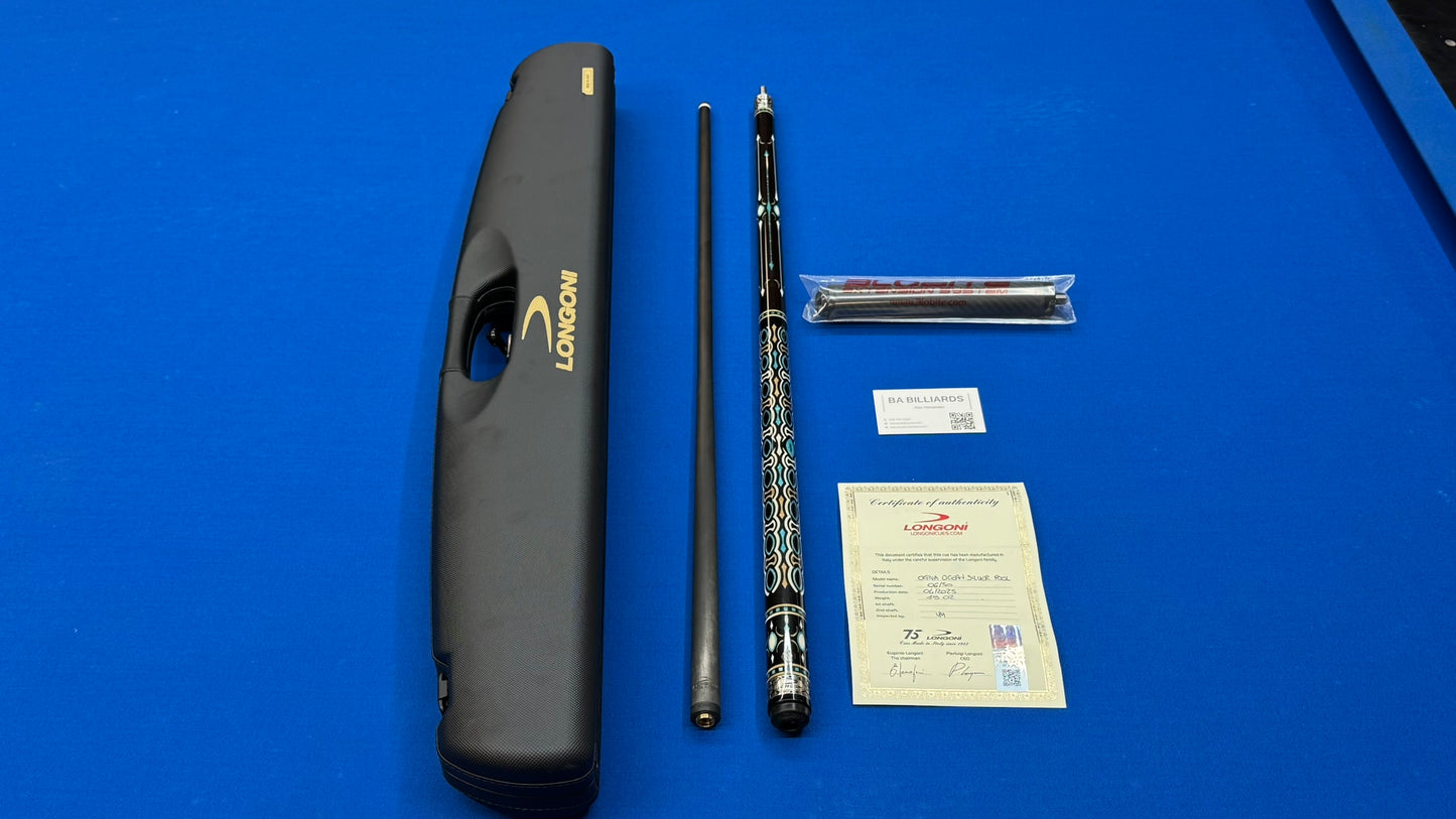 Ogiva Silver Longoni Pool Cue