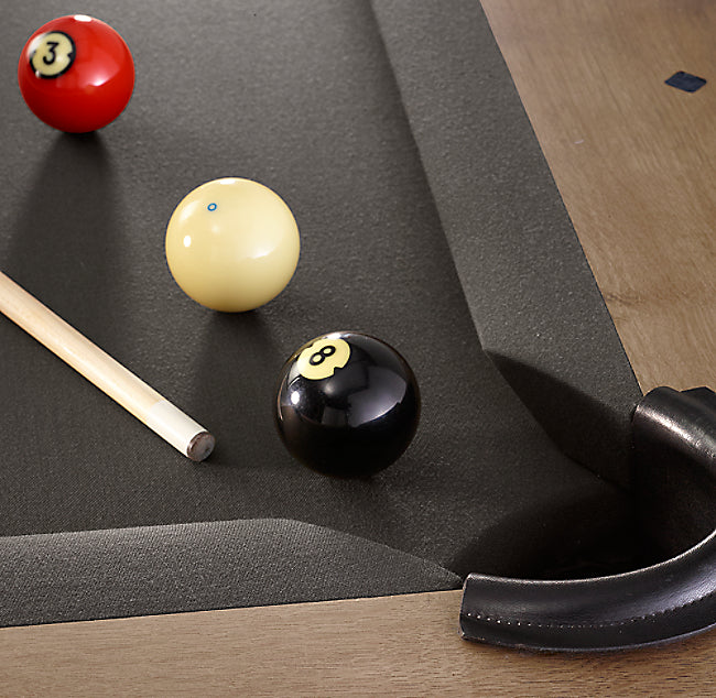 8ft Parsons Pool Table Dry Oak in stock Delivery in 1 to 3 Days