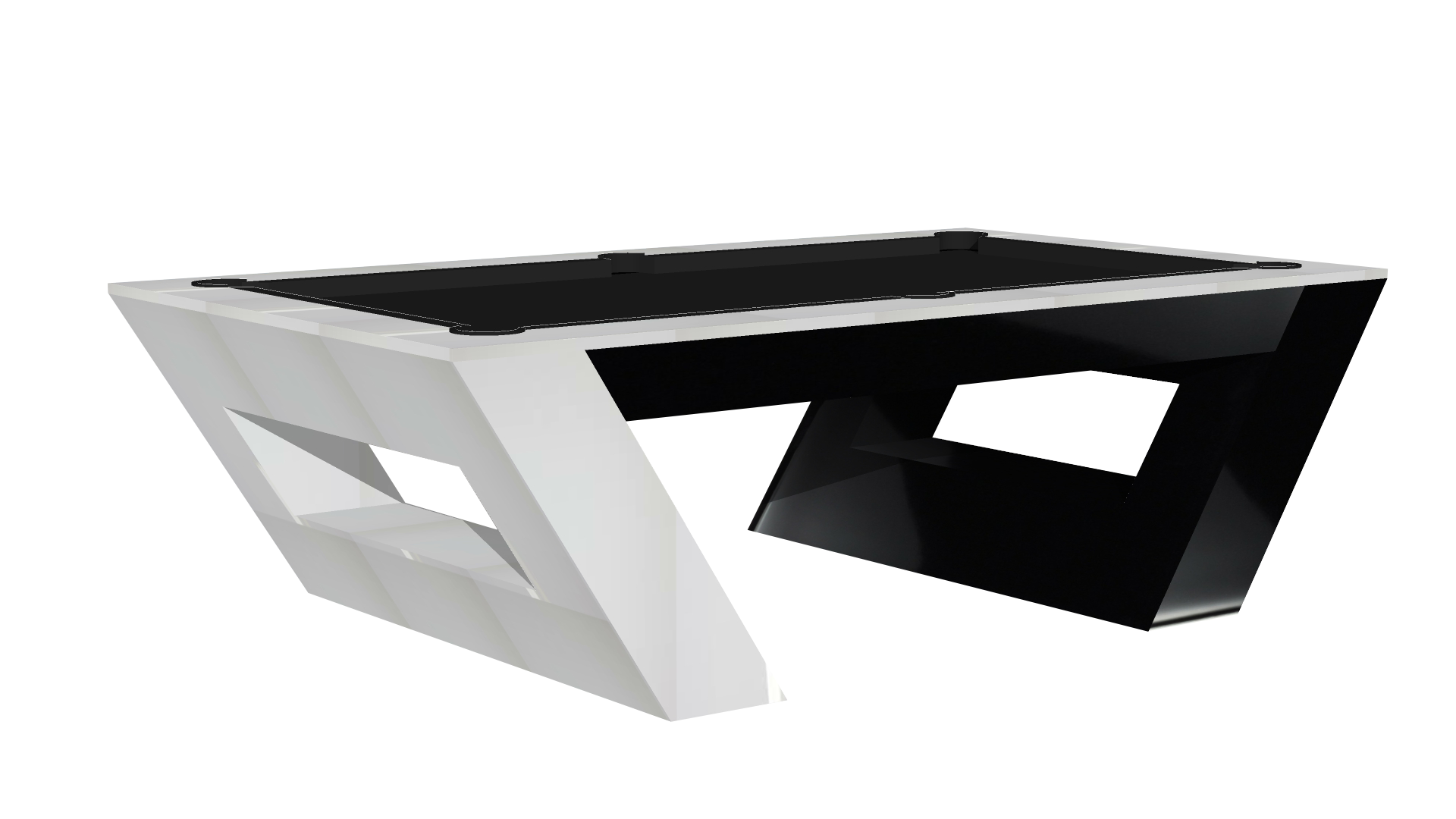 Rat Style Pool Table Raptor Pool Table - Modern Pool Table - B A Billiards