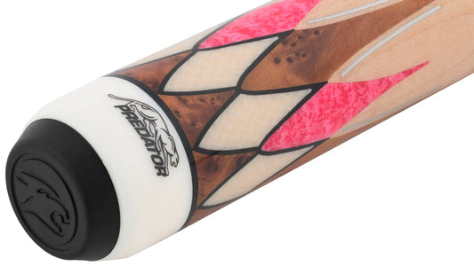 Predator Virtuoso Curly Maple Pink No Wrap Pool Cue