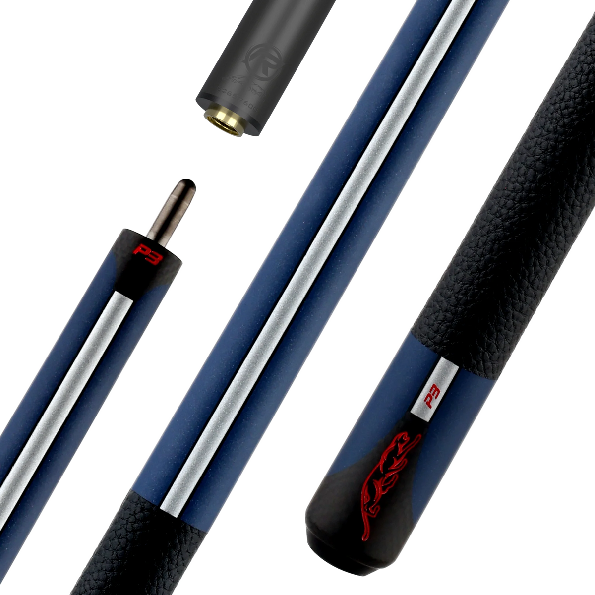 Predator P3 USA Pool Cue - Leather Luxe Wrap