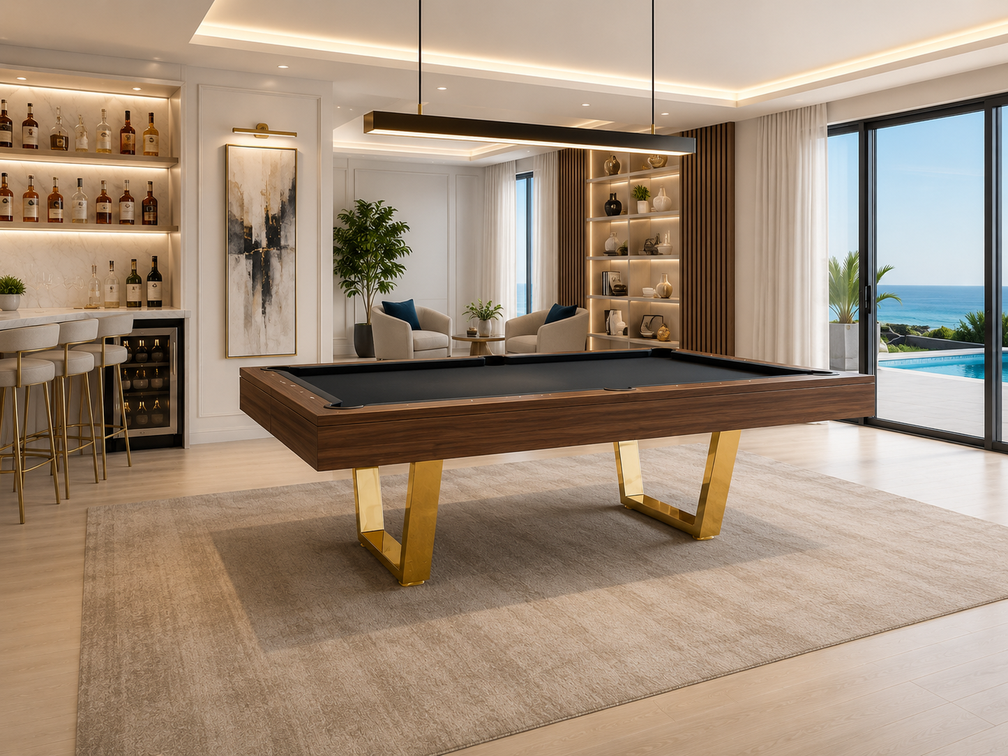 Adam Modern Pool Table