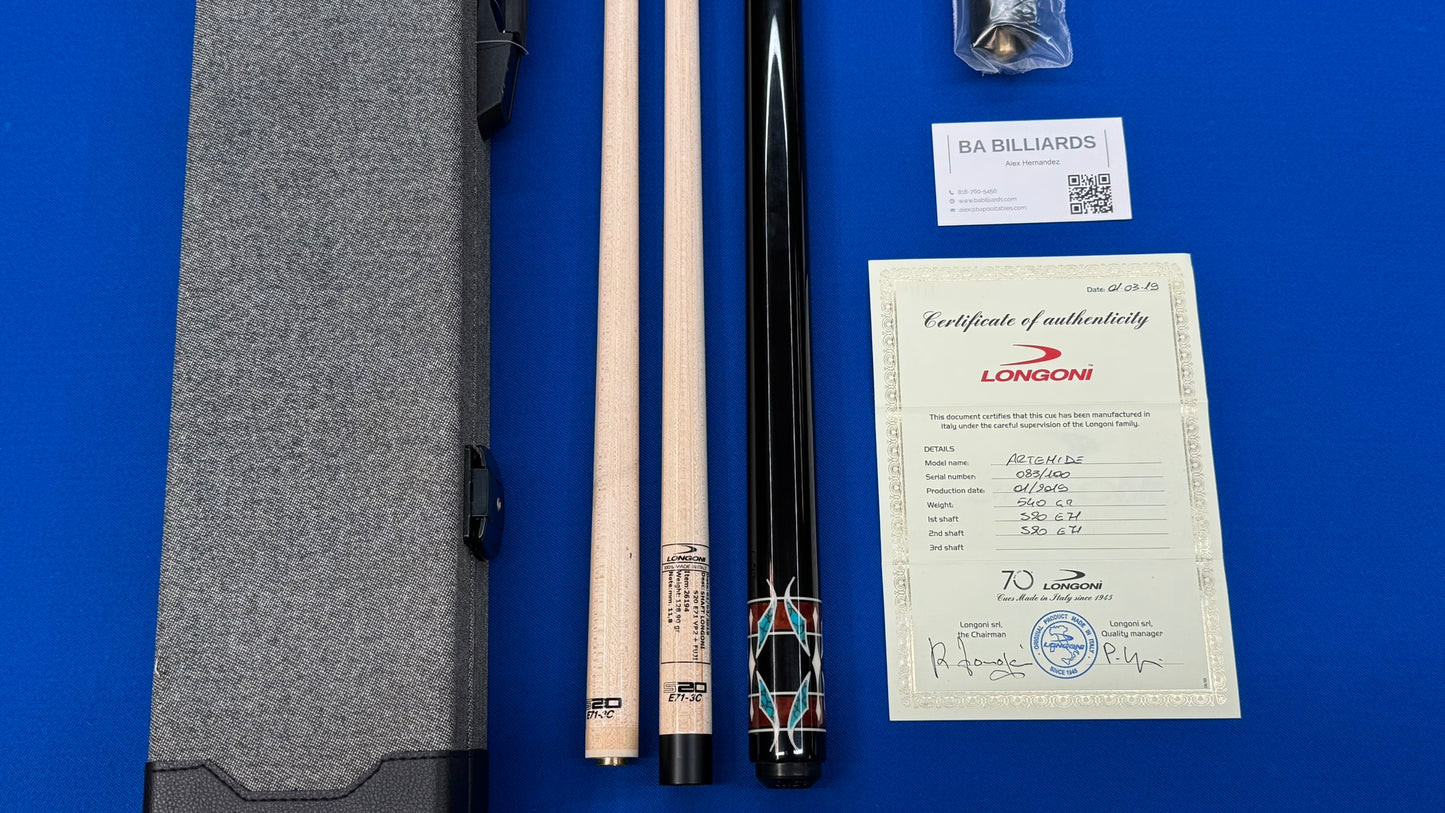 Artemide Exclusive Carom Cue Longoni