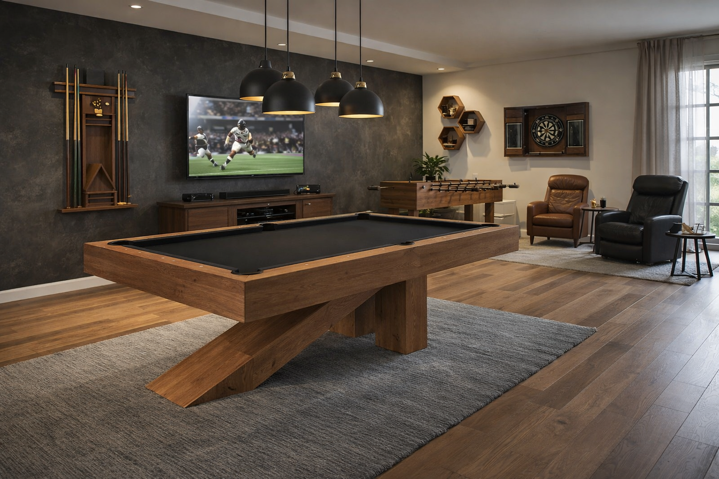 Balance Modern Pool Table