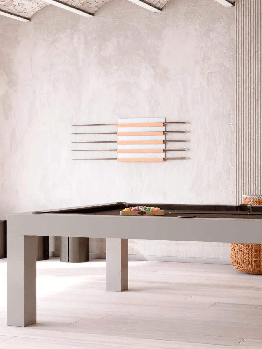 Bellagio Pool Table Solid Grey