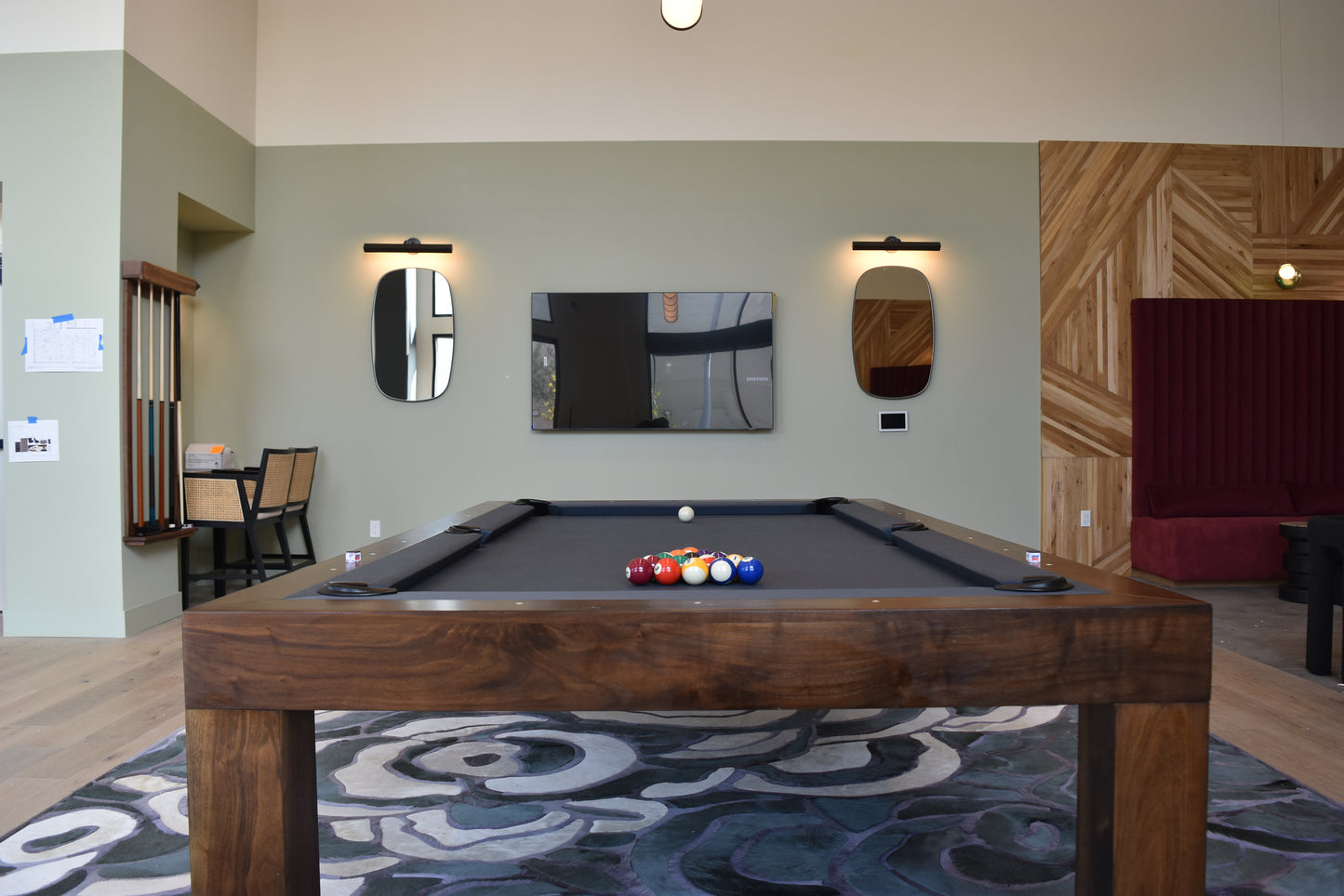 Bellagio Pool Table Walnut