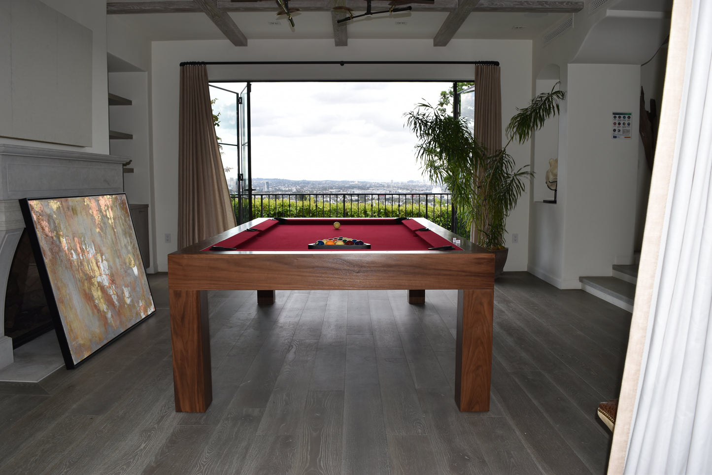 Bellagio Pool Table Walnut