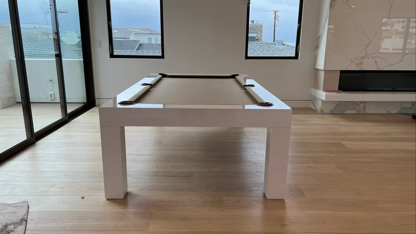 Bellagio Pool Table White
