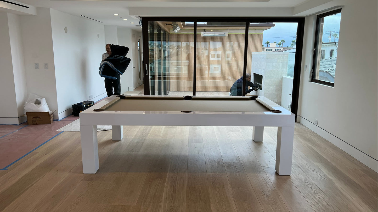 Bellagio Pool Table White