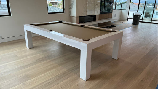 Bellagio Pool Table White