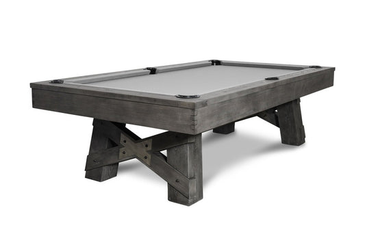 Big Bear Pool Table Grayson Grey