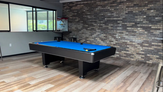 Black Night Pool Table