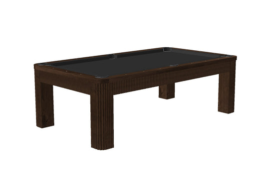 Belmont Pool Table Brown Oak