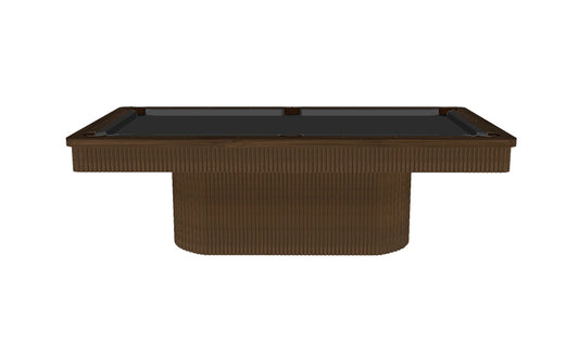 Byron Pool Table Brown Oak