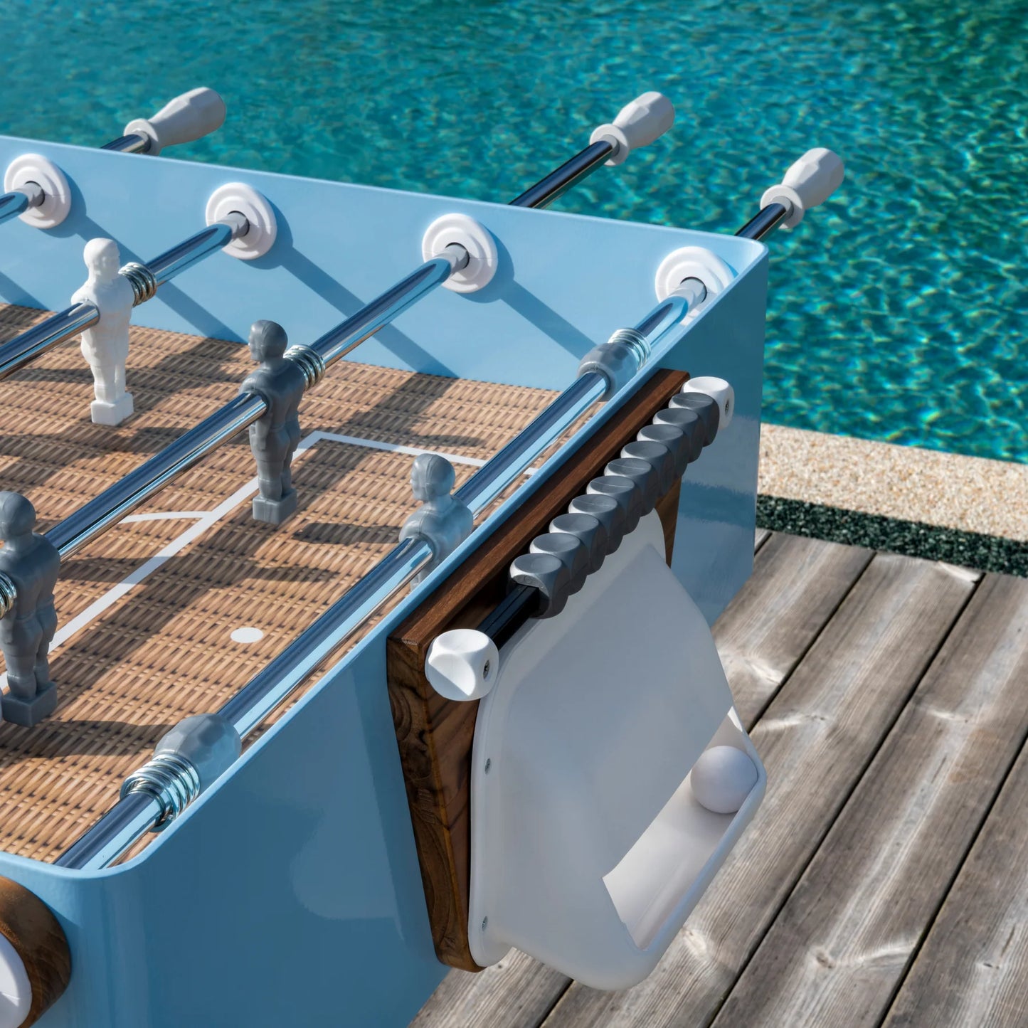 Ciclope Capri Foosball Table with Entertainment Top & Premium Cover