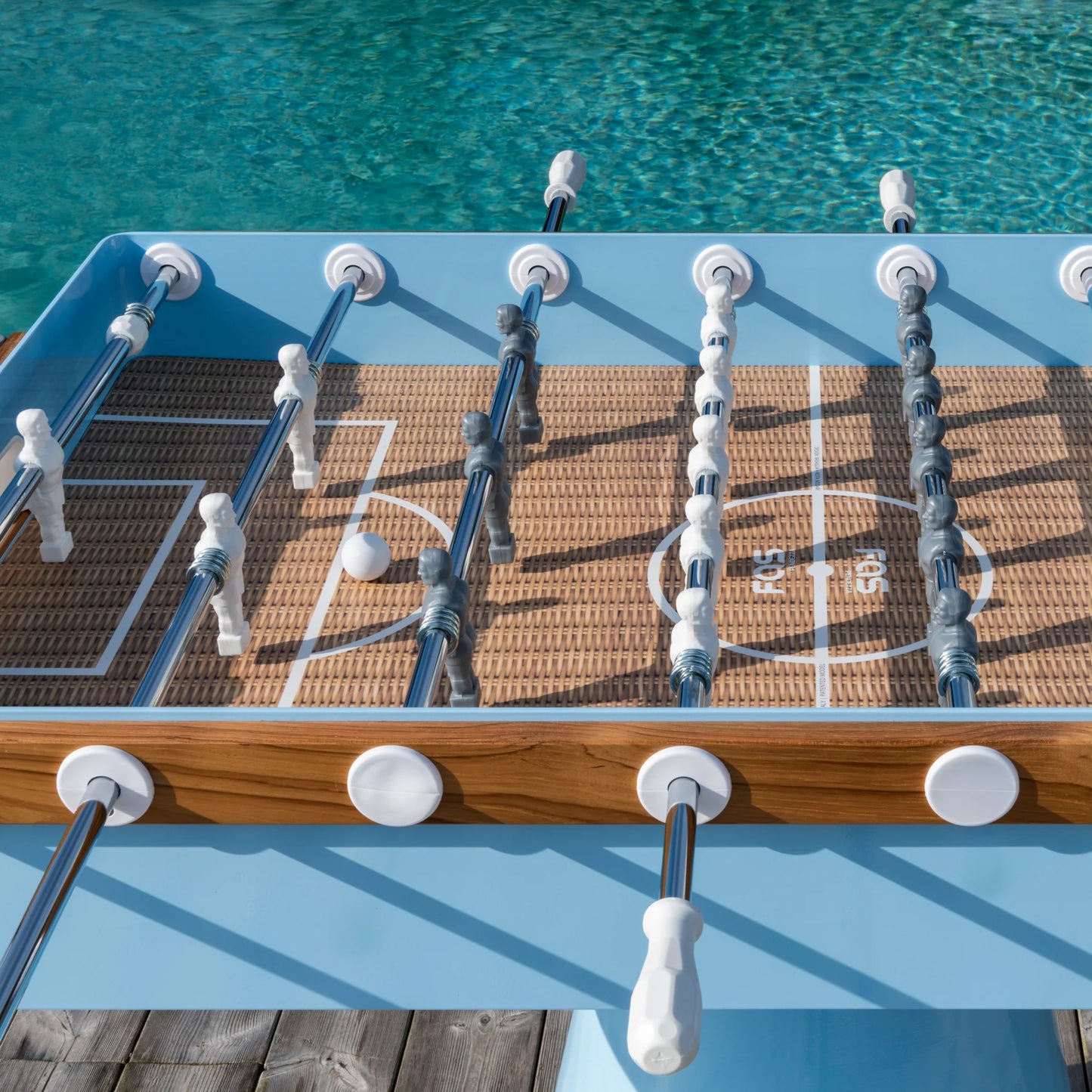 Ciclope Capri Foosball Table with Entertainment Top & Premium Cover