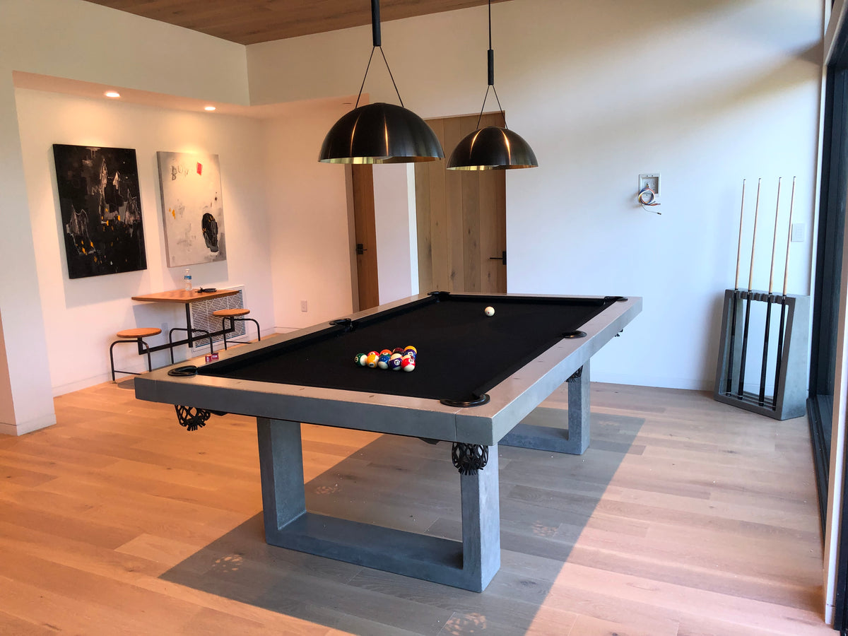 Concrete Pool Table Passion - B A Billiards - Custom Made in USA