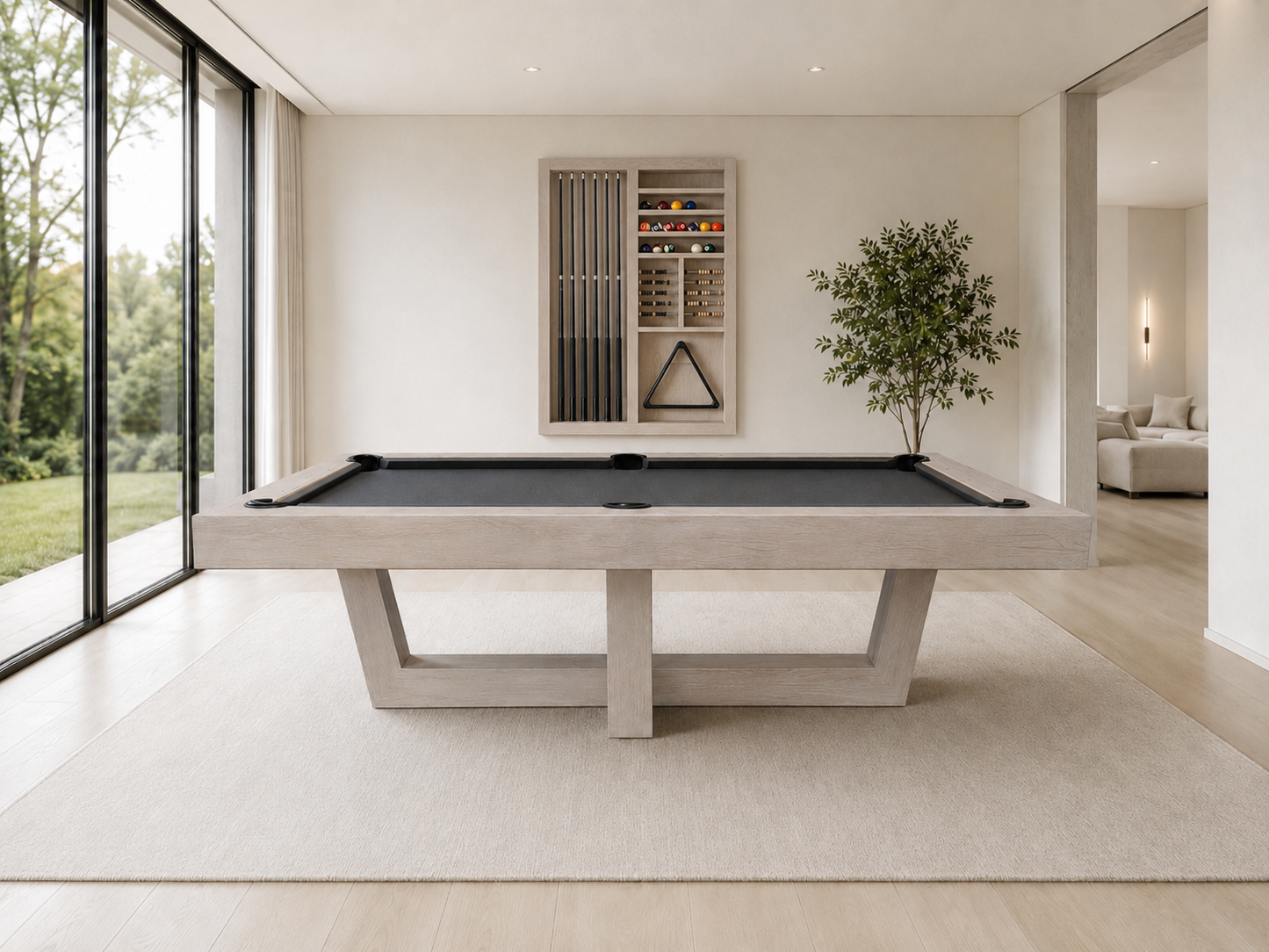 Cross Modern Pool Table