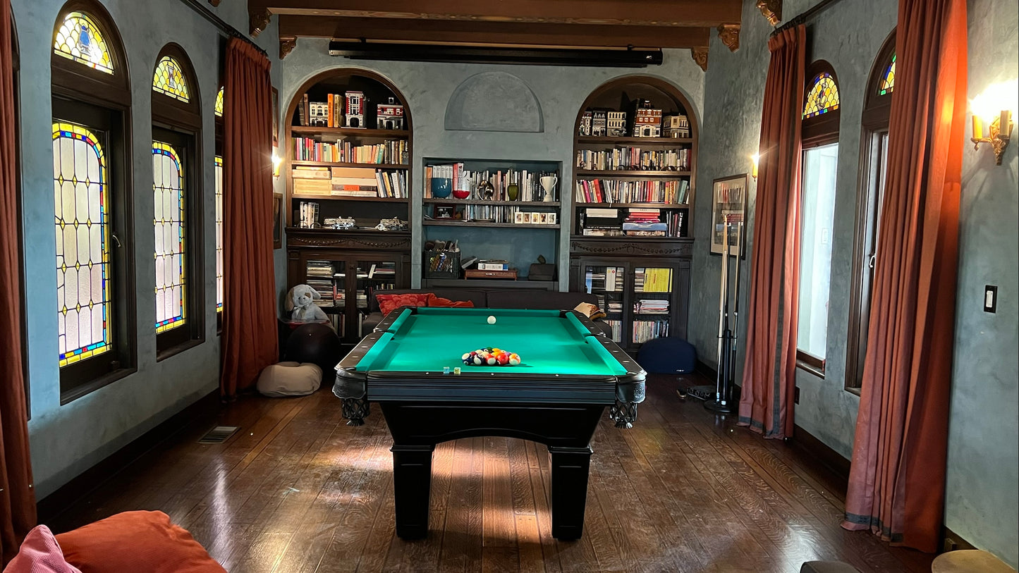 Eclipse Pool Table Black